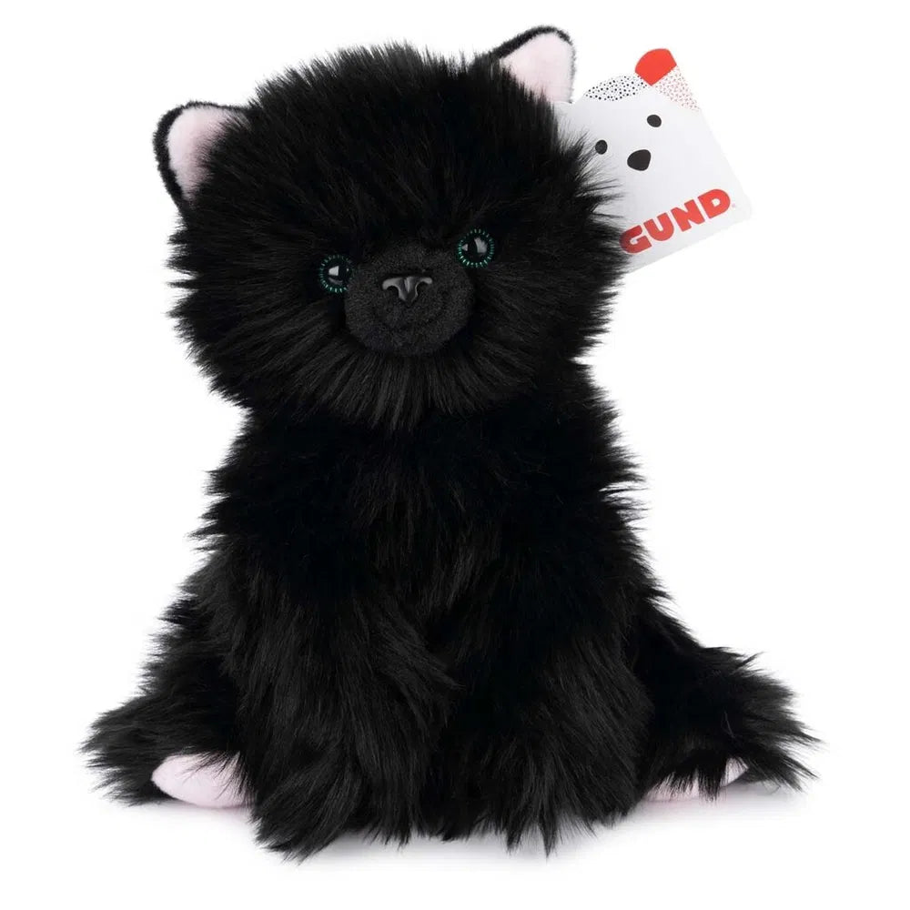 Svart katt 23 cm kosedyr | GUND