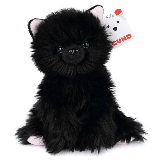 Svart katt 23 cm kosedyr | GUND