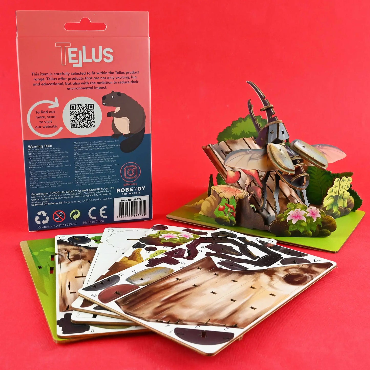 3D dyr & dinosaur puslespill – Eugy-alternativ | Velg variant