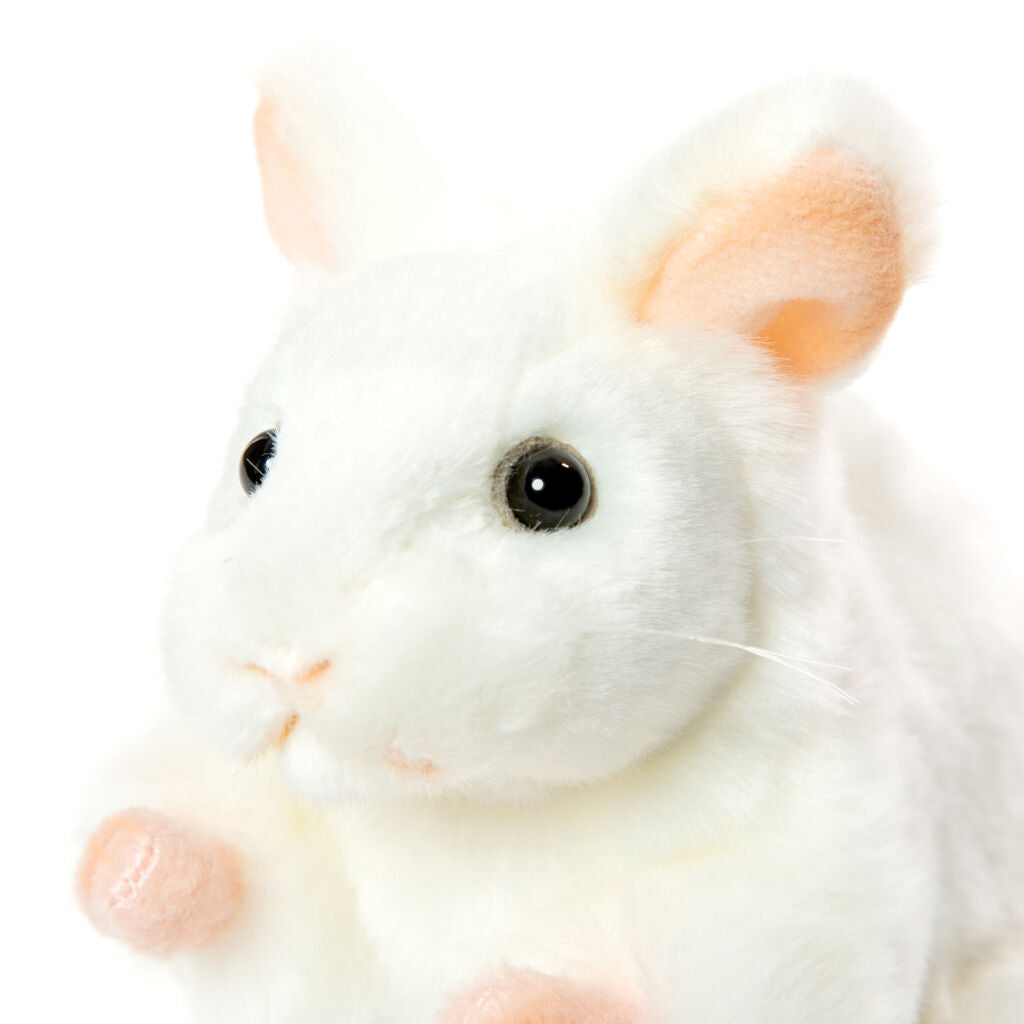 White Mouse Plush - 16 cm by Hansa Creation - Coming 01.11.24