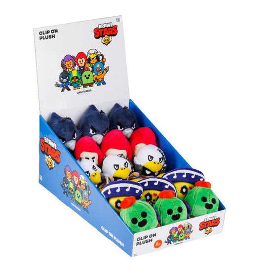 Brawl Stars 13cm Clip-On Plush – Take Your Brawler Everywhere! - Bamsedyra