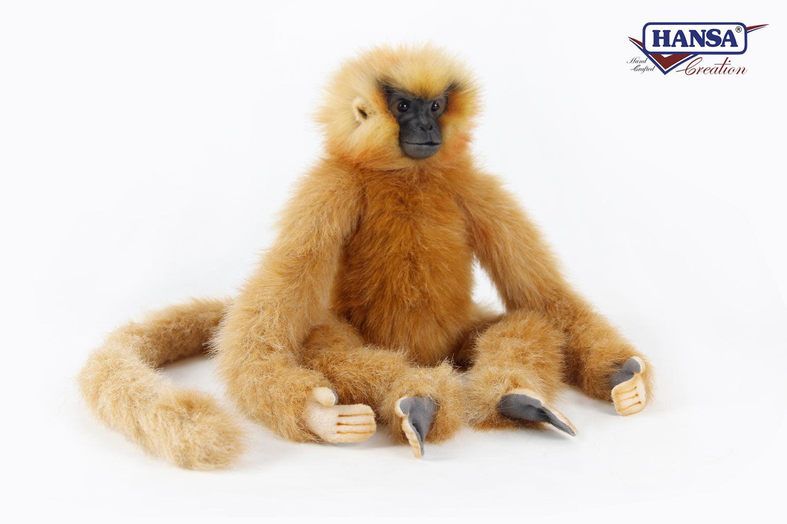 Hansa Creation Golden Langur Plush Toy - Exquisite and Lifelike Stuffed Animal - Bamsedyra