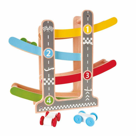 Hape Fast Flip Racetrack – Fast and Exciting Track for Kids - Bamsedyra