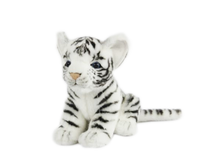 Hansa Creation White Tiger Cub Plush Toy - Coming 01.11.24