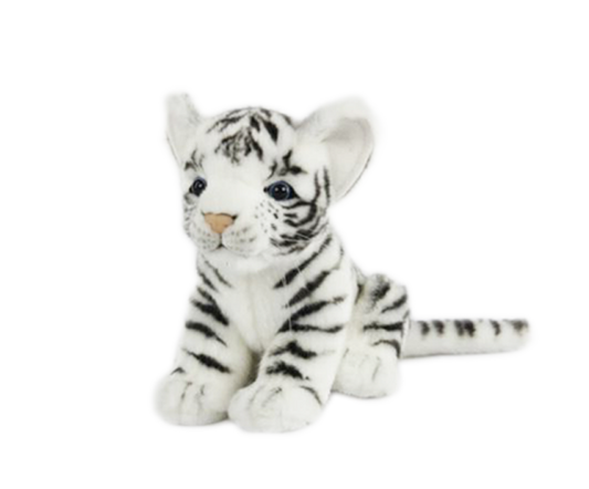 Hansa Creation White Tiger Cub Plush Toy - Coming 01.11.24