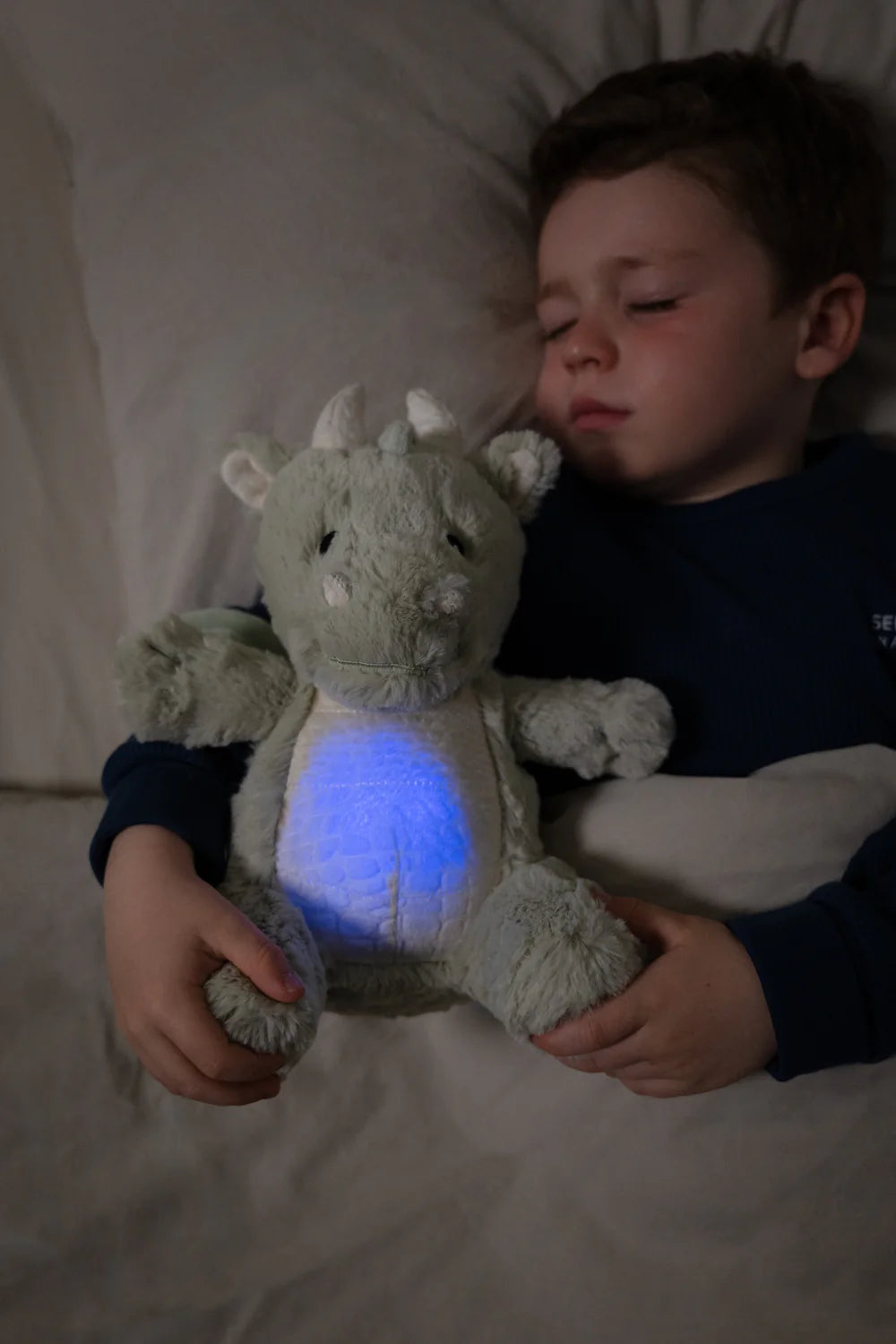 Cloud.b LoveLight – Drake the Dragon – beroligende nattlys & lydmaskin for baby (opptak, USB-C)