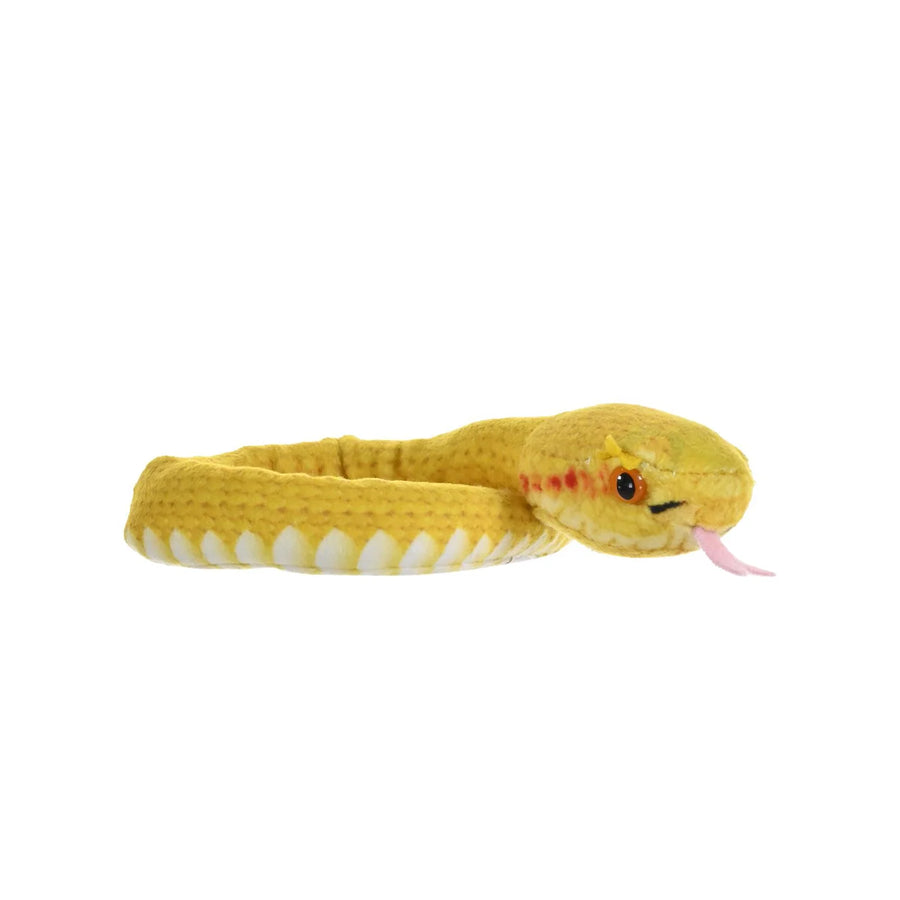 Wild Republic Coilkins Slangebamse – sidevisning med karakteristisk sammenrullet positur, 30 cm