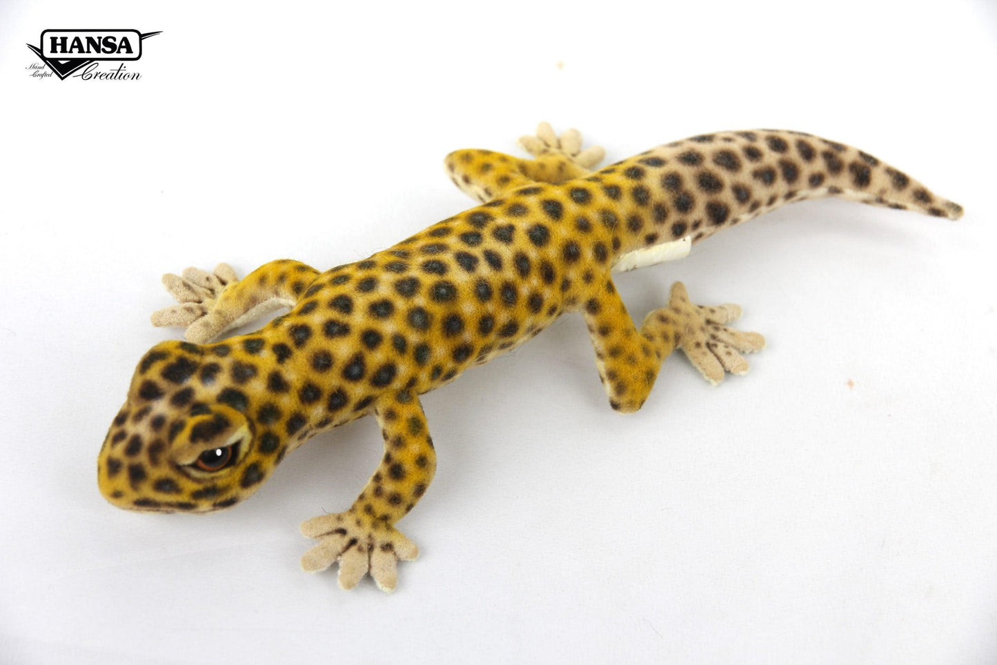 Hansa Creation Leopard Gecko Plush Toy - Exquisite and Lifelike Stuffed Animal - Bamsedyra