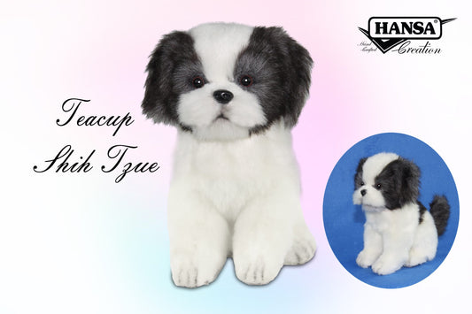 Hansa Creation Shih Tzu Tea Cup Dog Plush - 15 cm kommer 01.11.24 