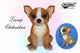 Hansa Creation Chihuahua Tea Cup Dog Plysj - 15 cm kommer 01.11.24 