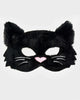 Svart fluffy kattemaske – one size | Den Gode Fen