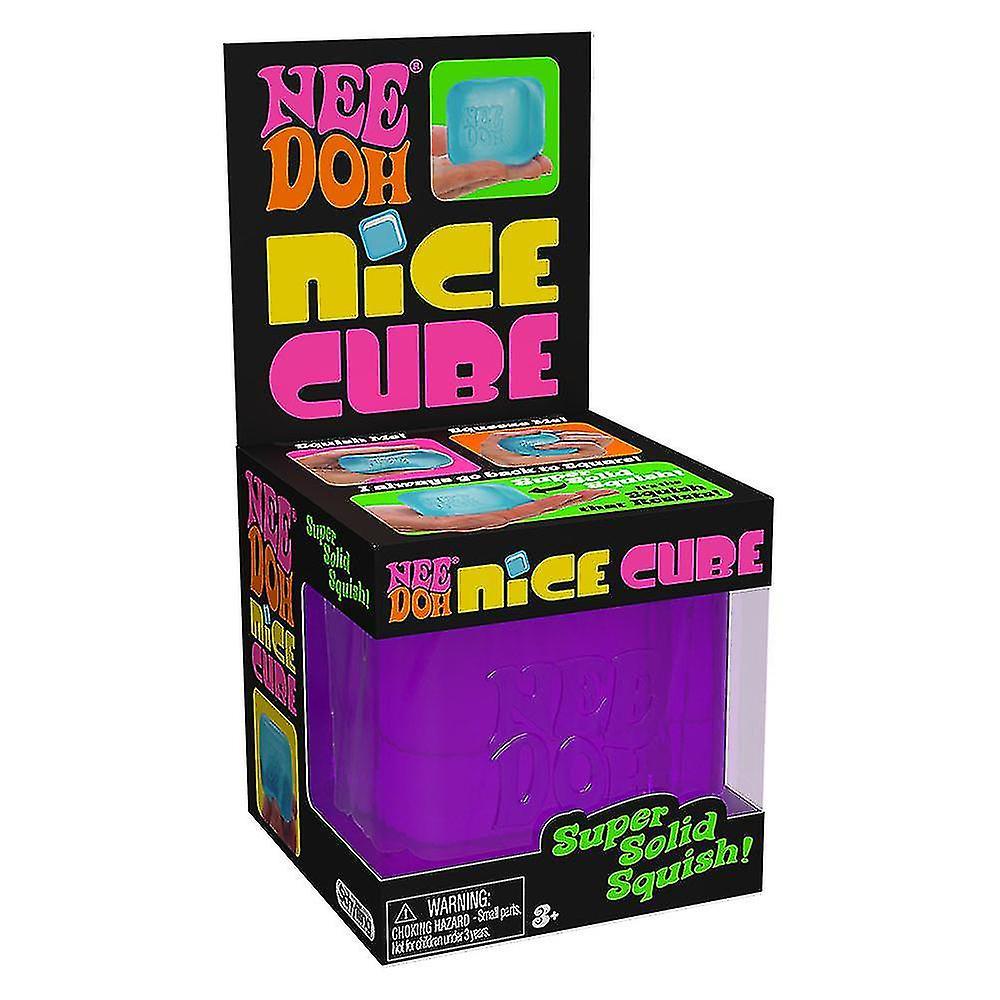 NeeDoh Nice Cube - The Ultimate Stress Relief Toy for All Ages | Buy Now for Soothing Sensory Fun - Bamsedyra