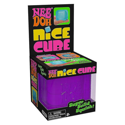 NeeDoh Nice Cube - The Ultimate Stress Relief Toy for All Ages | Buy Now for Soothing Sensory Fun - Bamsedyra