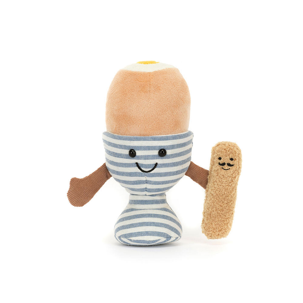 Amuseables Bløtkokt Egg & Soldat | Jellycat