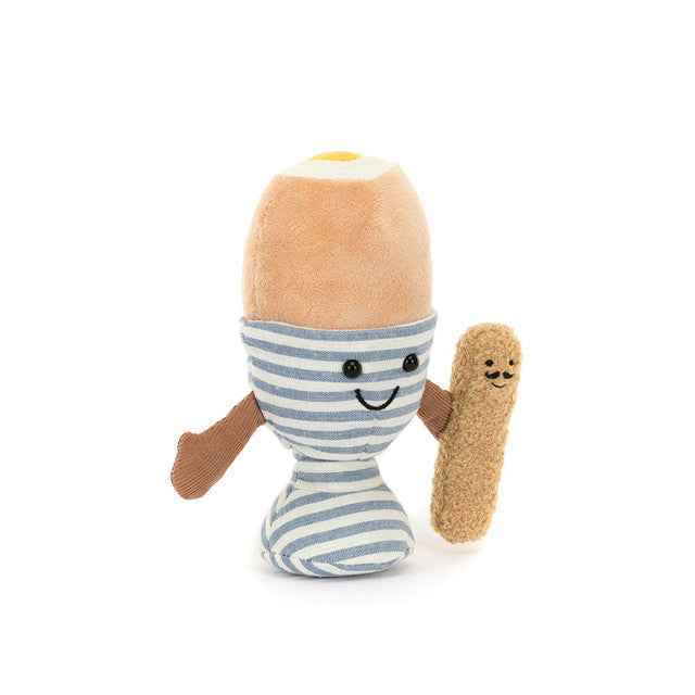 Amuseables Bløtkokt Egg & Soldat | Jellycat