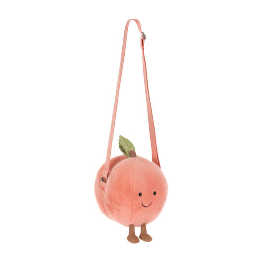 Jellycat | Amuseables Peach Shoulder Bag | Fersken | ca. 20 cm