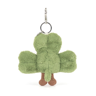 Jellycat | Amuseables Shamrock Bag Charm | Grønn | Small - Bamsedyra AS