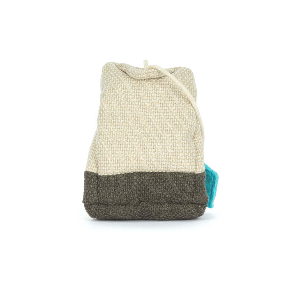 Jellycat | Amuseables Steepy Tea Bag | Beige | ca. 19 cm Back View - Bamsedyra AS