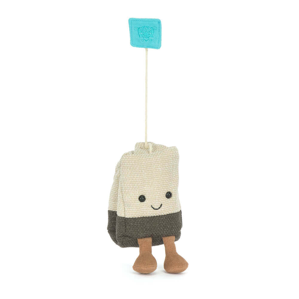 Jellycat | Amuseables Steepy Tea Bag | Beige | ca. 19 cm Feature - Bamsedyra AS