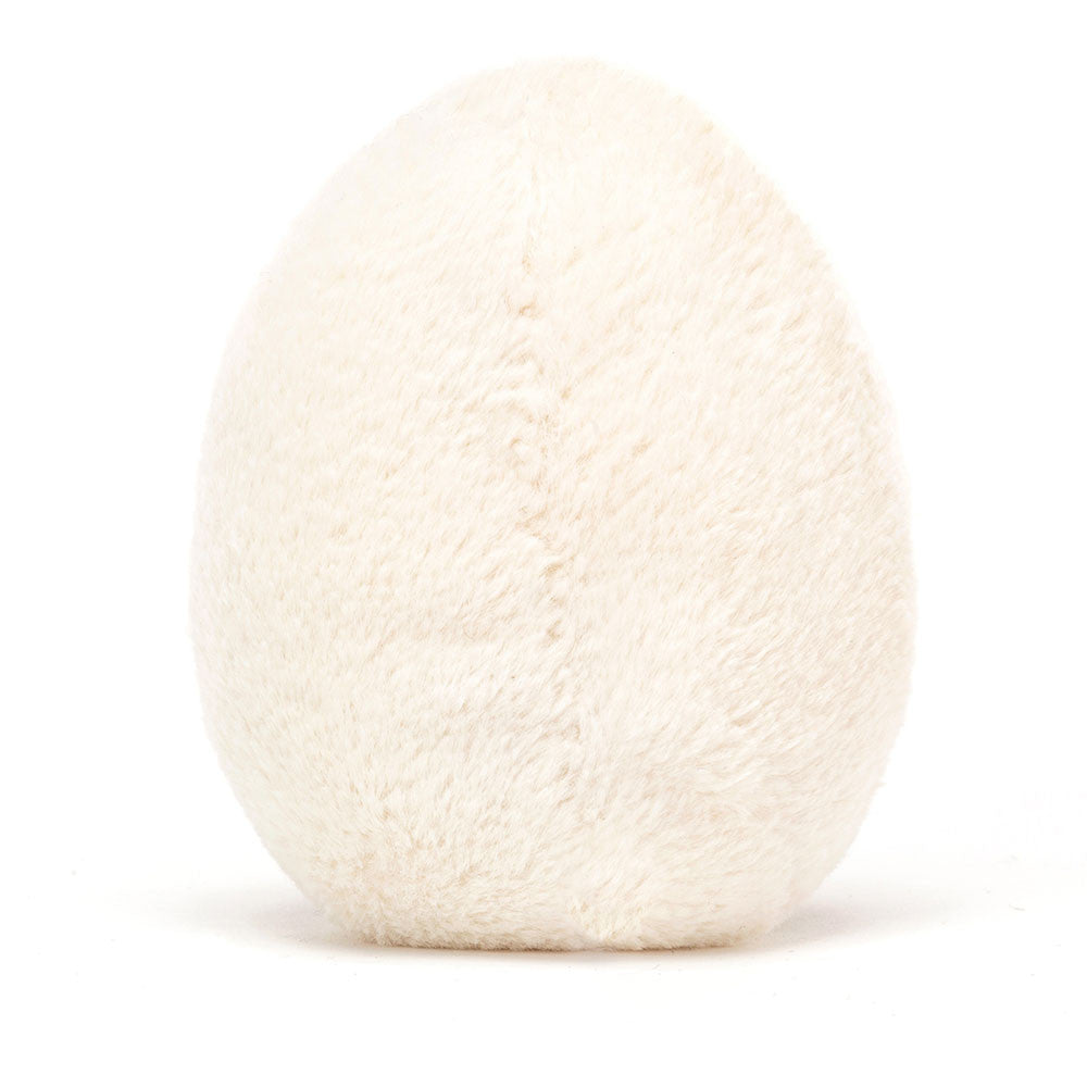 Jellycat | Amuseables Happy Boiled Egg | Hvit/Gul | ca. 14 cm