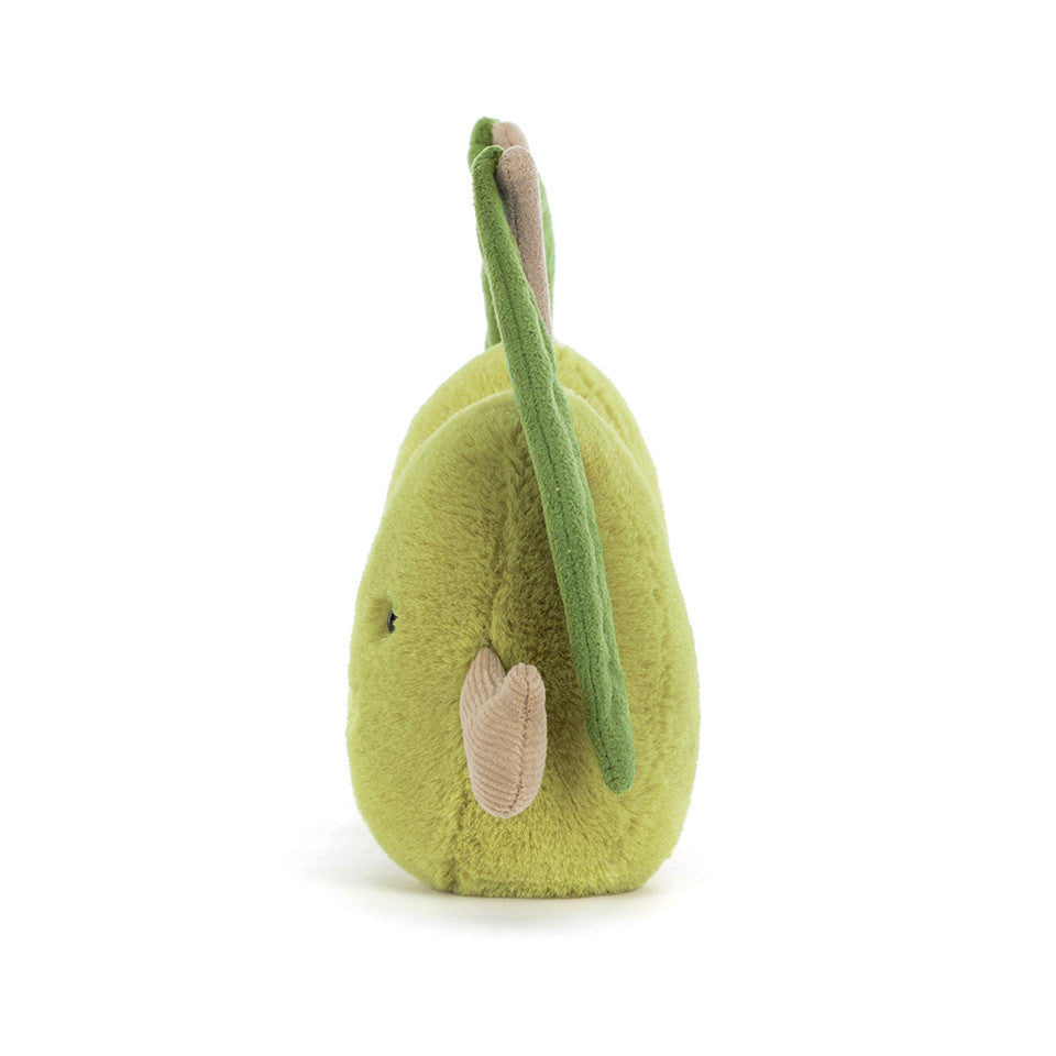 Jellycat | Amuseables Pair of Olives | Grønn | ca. 12 cm Side View - Bamsedyra AS