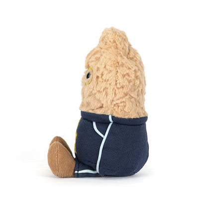 Jellycat | Amuseables Peanut Star Student Outfit | Brun | ca. 15 cm Detail - Bamsedyra AS