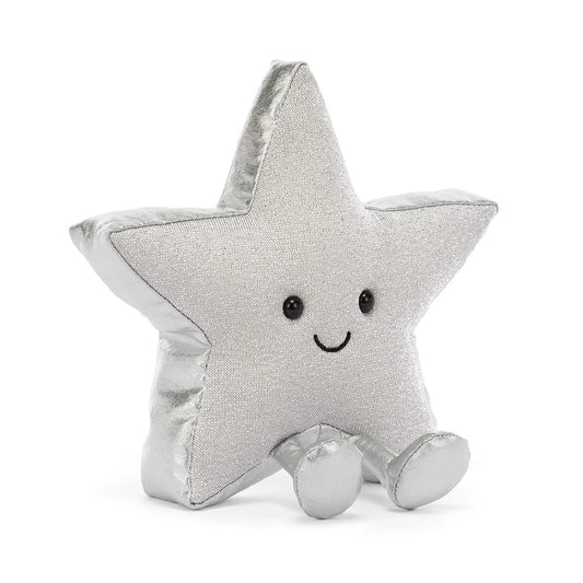 Amuseables Silver Star 17 cm fra Jellycat