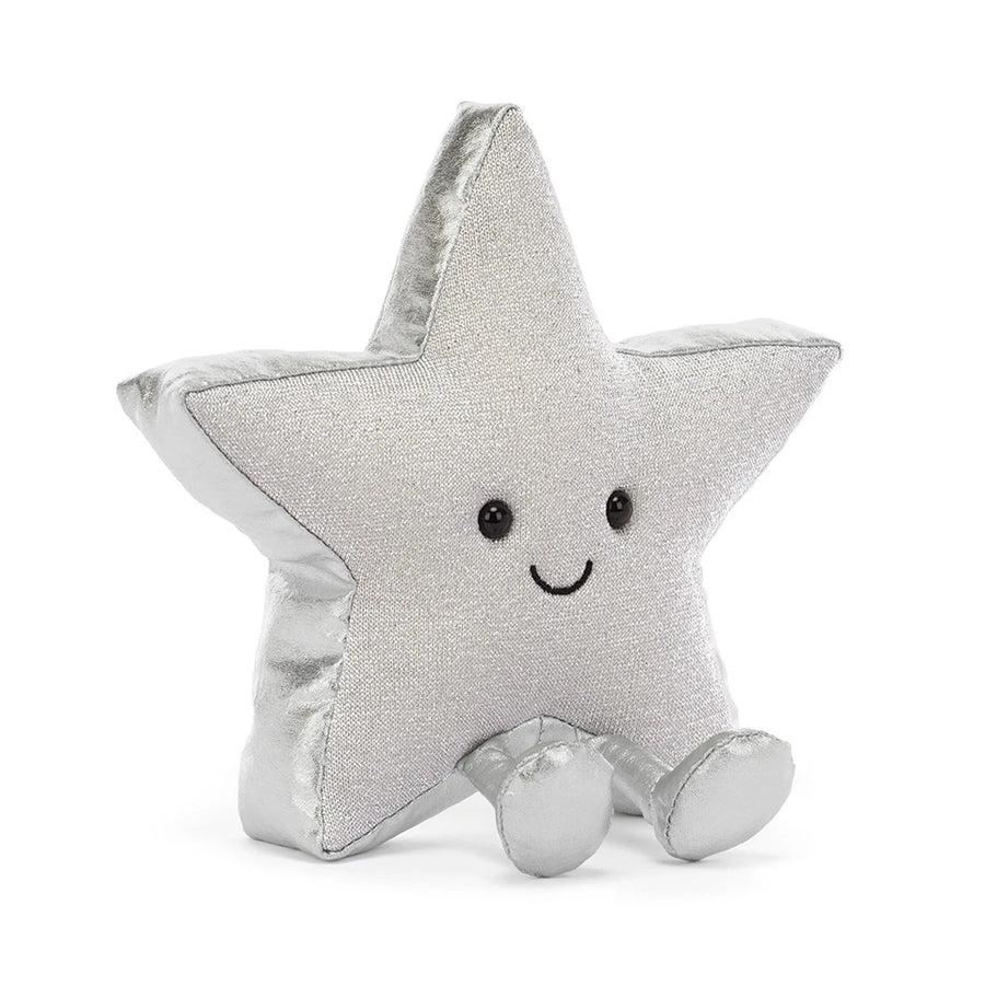 Amuseables Silver Star 17 cm fra Jellycat