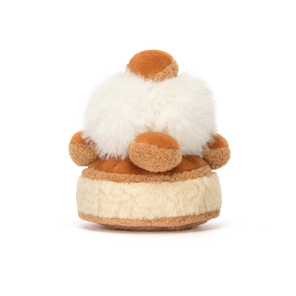 Jellycat | Amuseables Mirielle St. Honoré | Beige/Krem | ca. 12 cm Back View - Bamsedyra AS