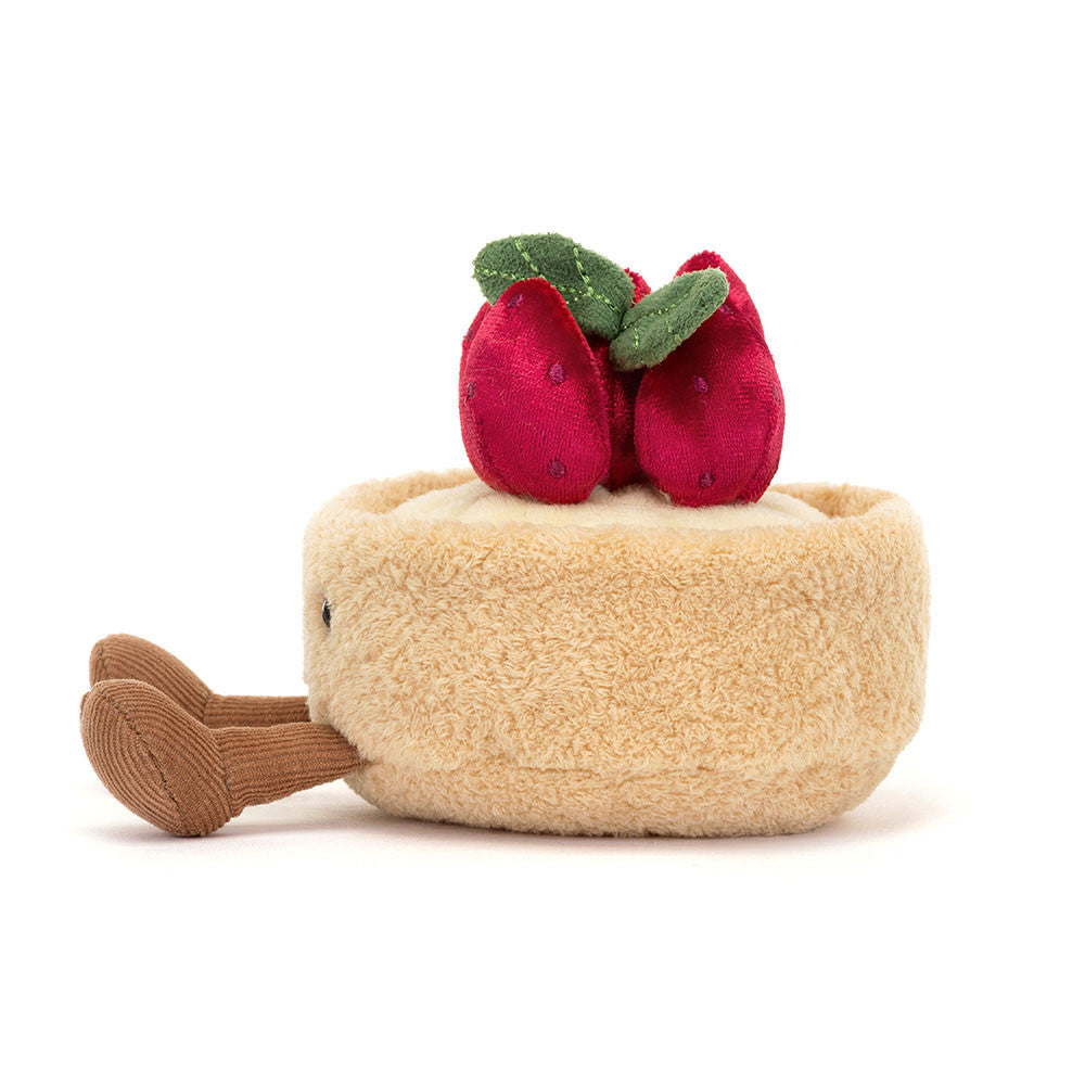 Amuseables Fleurette Tarte Aux Fraises | Jellycat