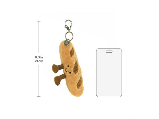 Amuseables Baguette Bag Charm – veskepynt 15 cm | Jellycat