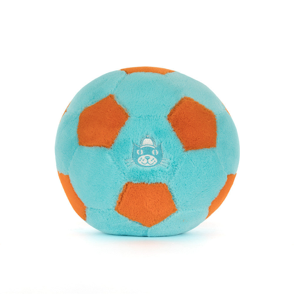 Jellycat | Amuseables Football | Blå og Oransje | 27 cm