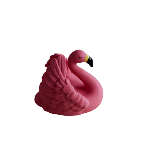 Natruba badeleke flamingo – rosa | 100 % naturgummi 0+