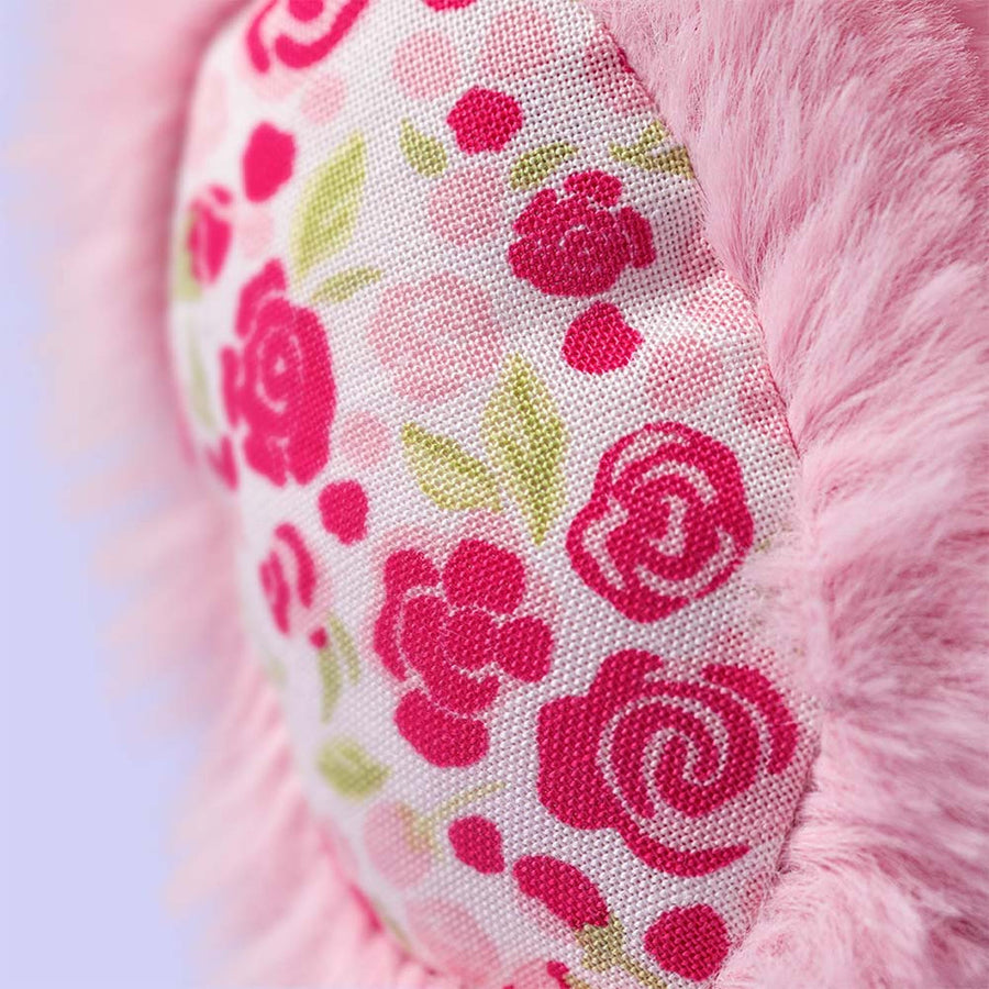 Jellycat | Blushkin Blossom Luxe Bunny Original | Rosa | ca. 31 cm Side View - Bamsedyra AS