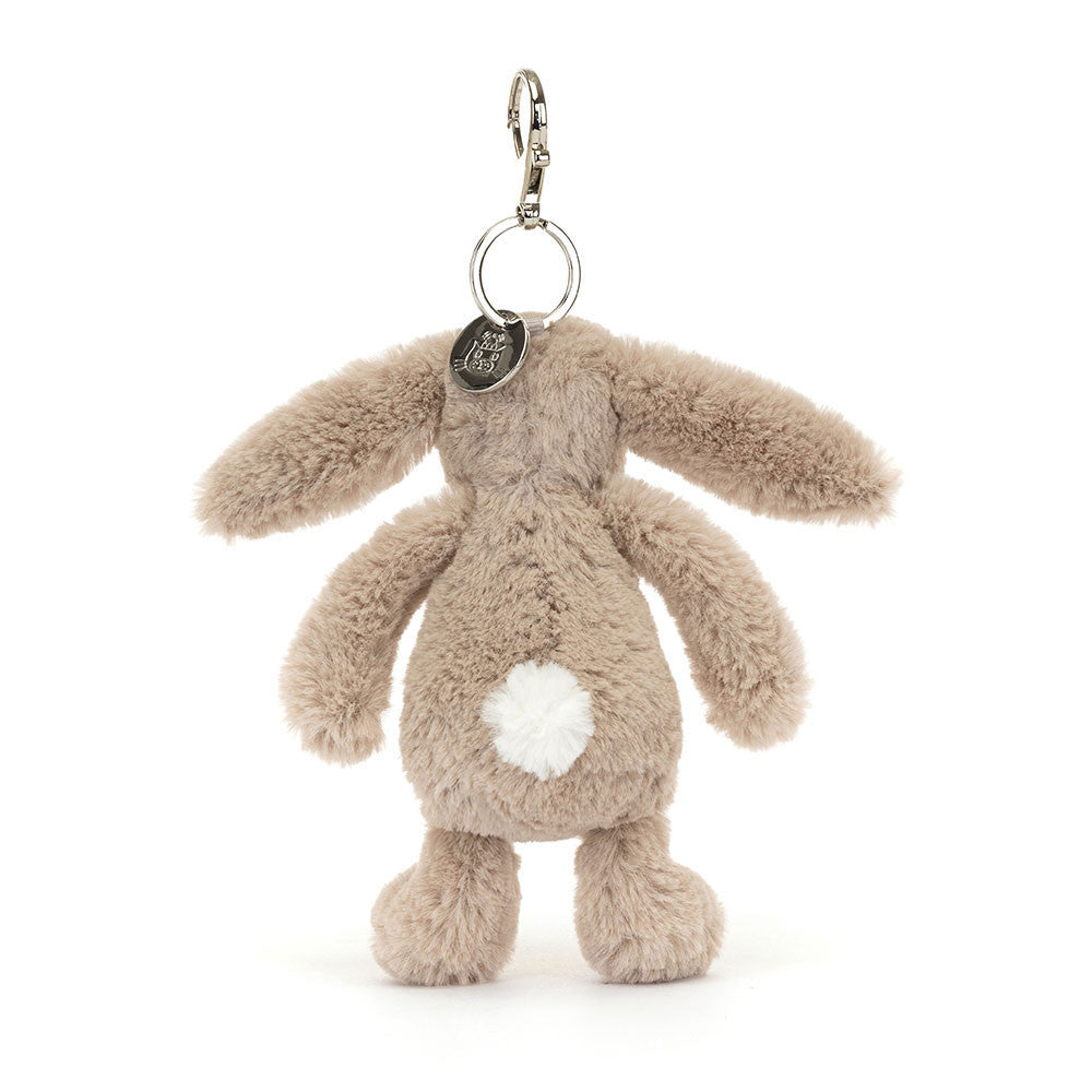 Bashful Bunny Beige Bag Charm 18 cm | Jellycat