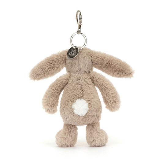 Bashful Bunny Beige Bag Charm 18 cm | Jellycat