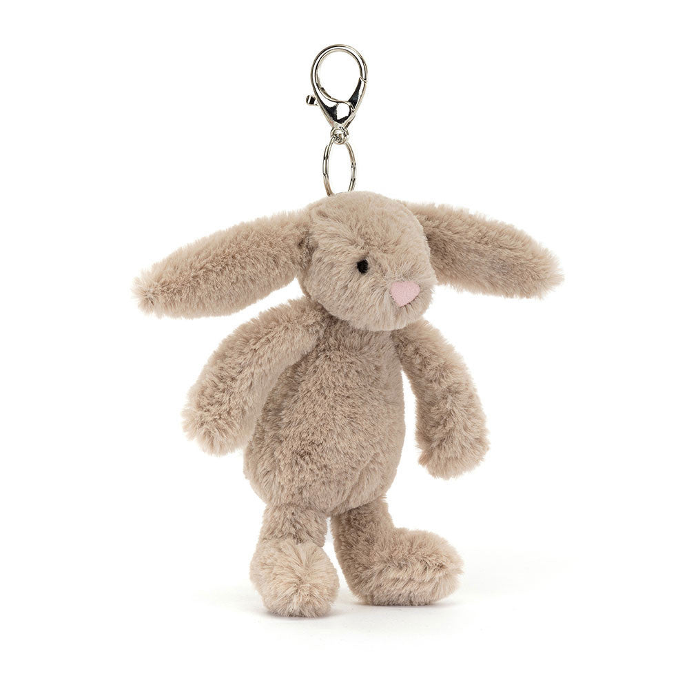 Bashful Bunny Beige Bag Charm 18 cm | Jellycat