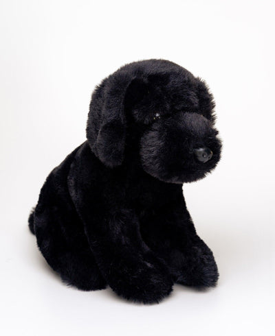 Hilda Pepper Sort Labradorebamse – myk sort labrador hundekosedyr
