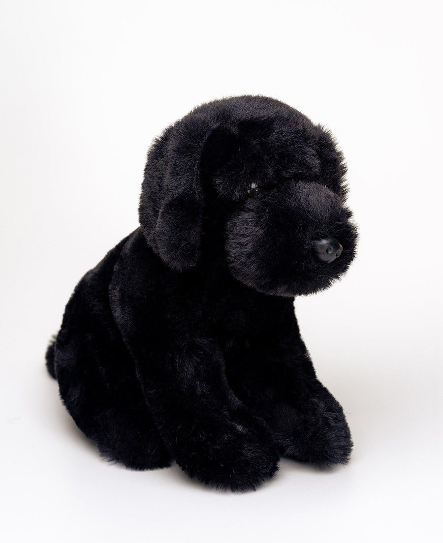 Hilda Pepper Sort Labradorebamse – myk sort labrador hundekosedyr