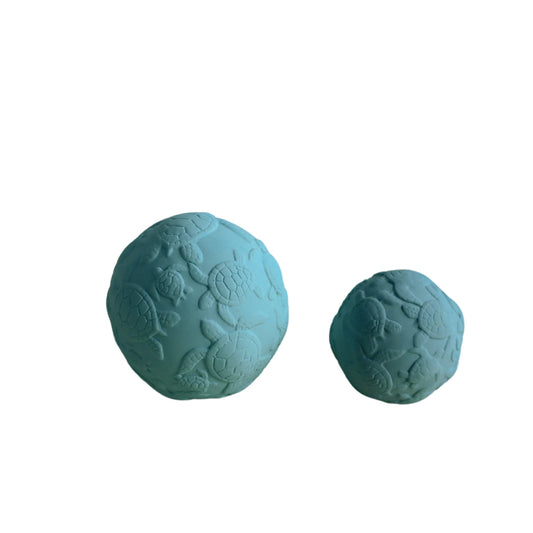 Natruba sanseball-sett skilpadde – blå miks (2 pk) | 0 mnd+