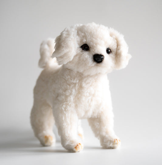 Bichon Frise Hund Bamse 21 cm | Hansa Creation