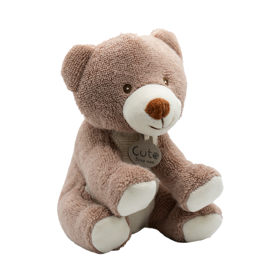 Bomull Bamse Buddy Bjørn Sittende | Cute by Felix | 19 cm