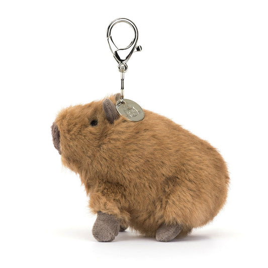 Clyde Capybara Bag Charm | Jellycat
