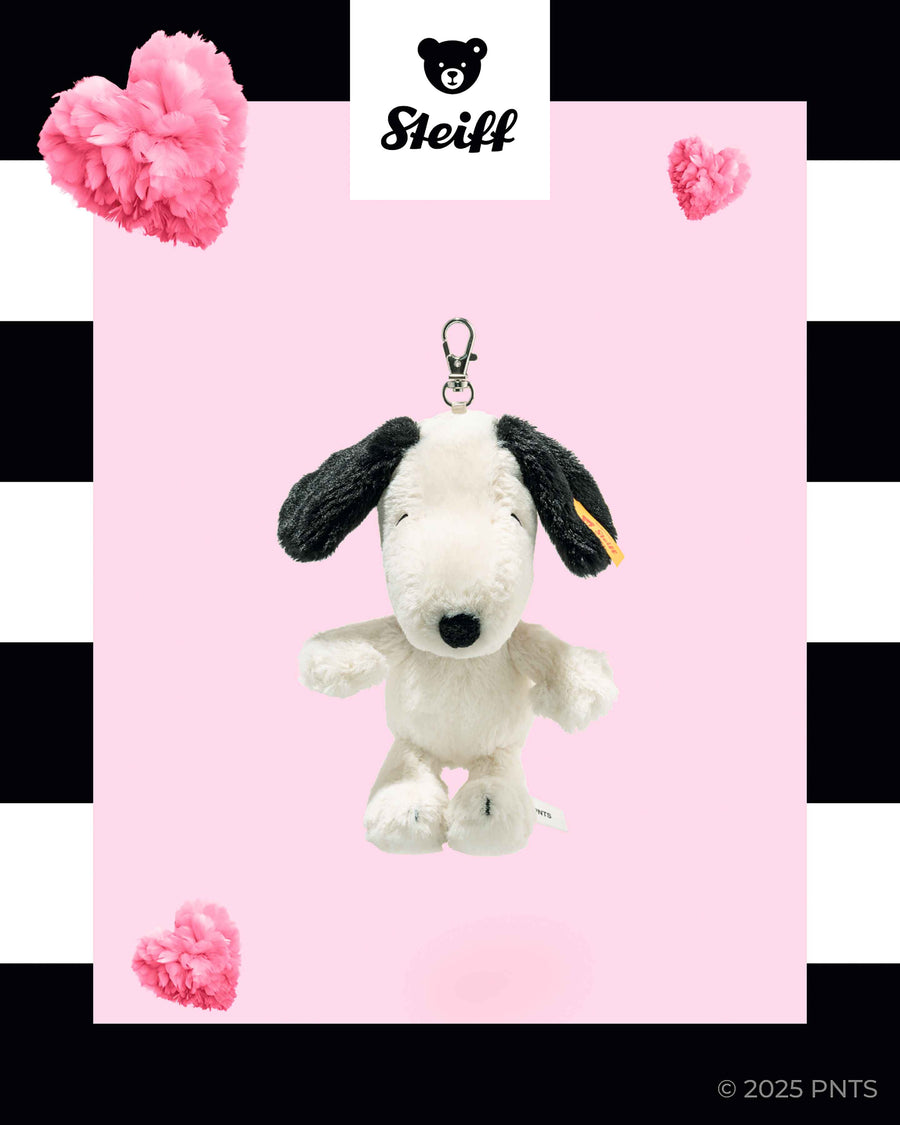 Steiff Snoopy-kolleksjonen i bruk