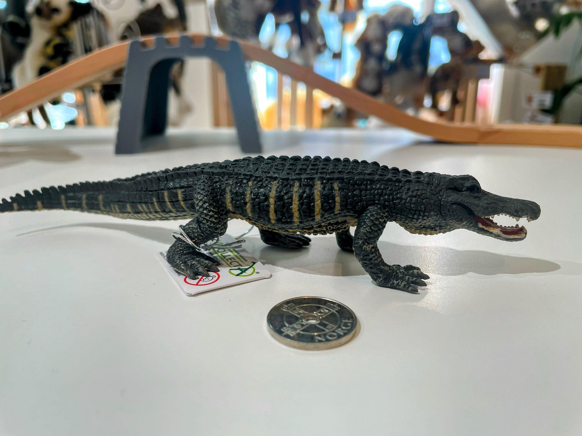 CollectA Alligator Figure (Large) - Realistic and Detailed Replica - Bamsedyra