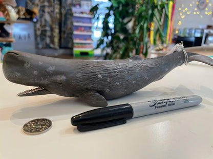 Realistic Whale Figure