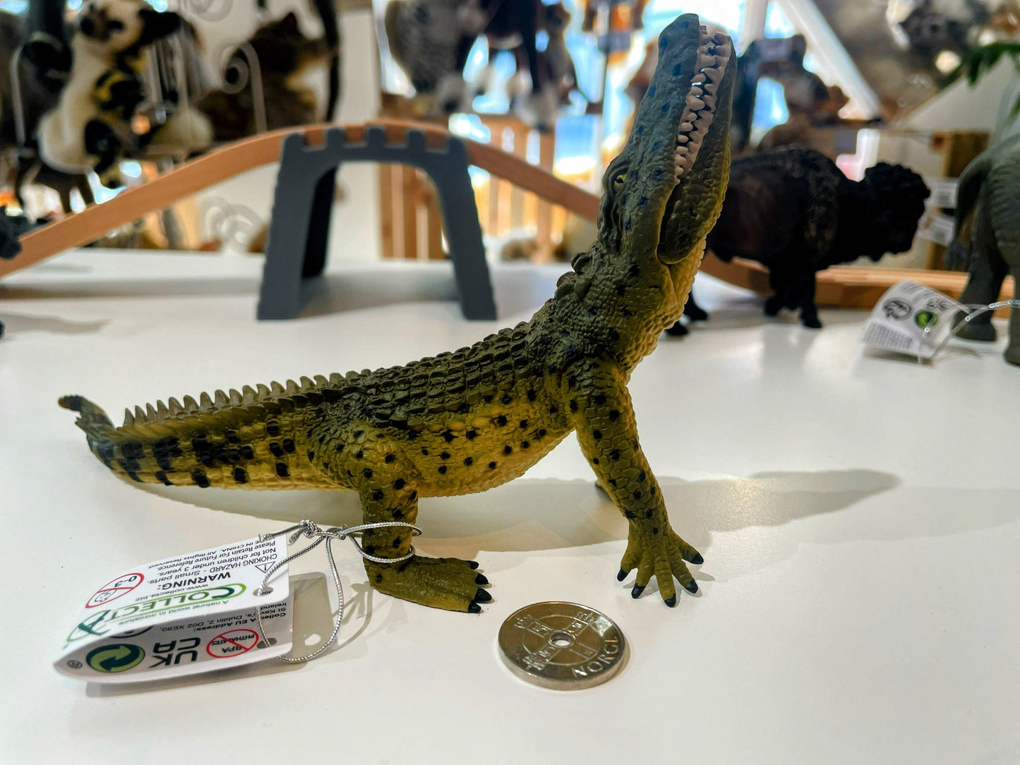 CollectA Crocodile Figure (Extra Large) - Realistic and Impressive Reptile Replica - Bamsedyra