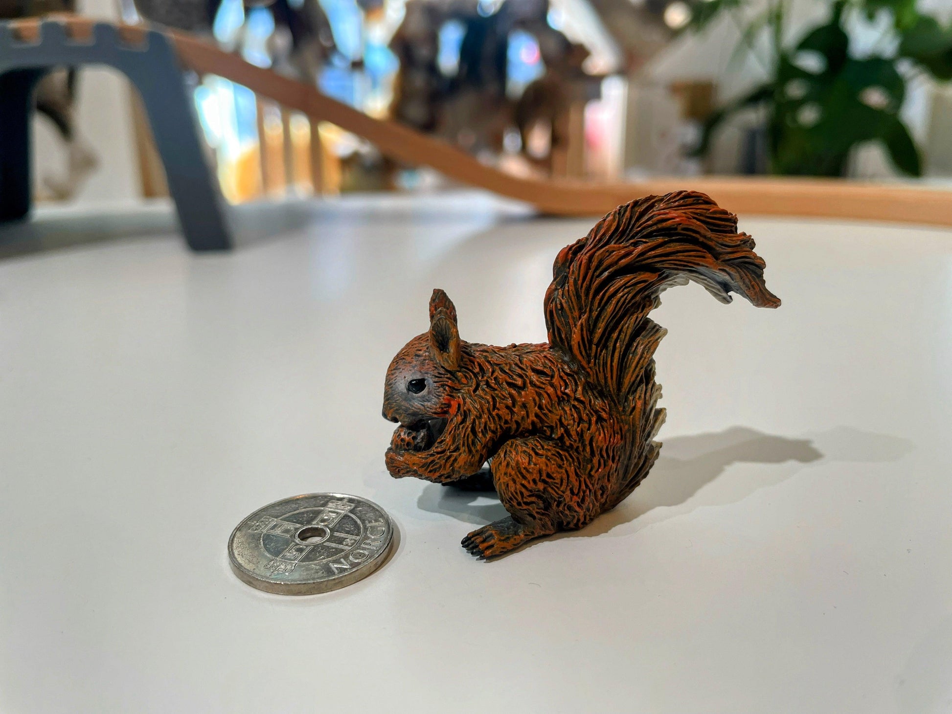 Realistic Squirrel Figure