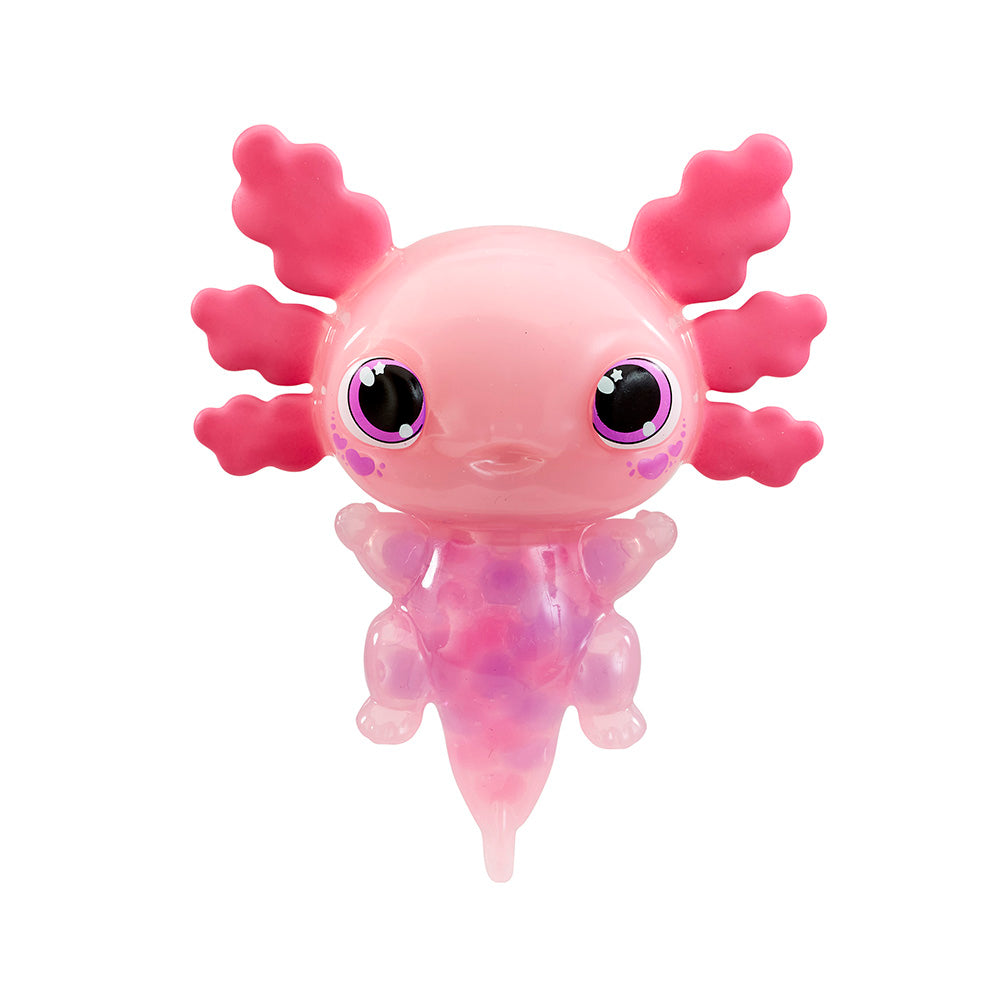 Animagic Let’s Glo Axolotl – lysende vannleke (blå/rosa)