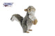 Hansa Creation Grey Squirrel Plush Toy - Charming and Lifelike Stuffed Animal - Bamsedyra